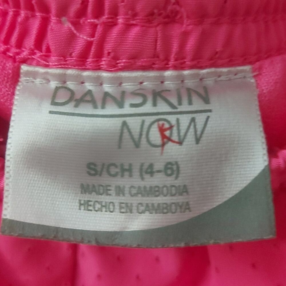 DANSKIN NOW S (4-6) Pink/Grey Shorts Pocket Athleisure Sportswear Casual Running - Picture 7 of 9